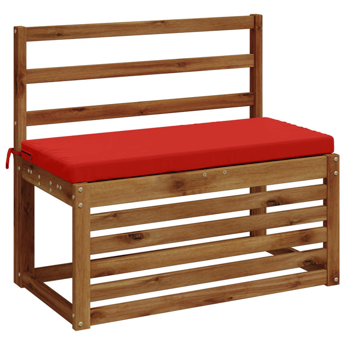 Perna pentru bancă SOEST 100% Polyester Roșu 60 x 40 x 5 cm WALTI