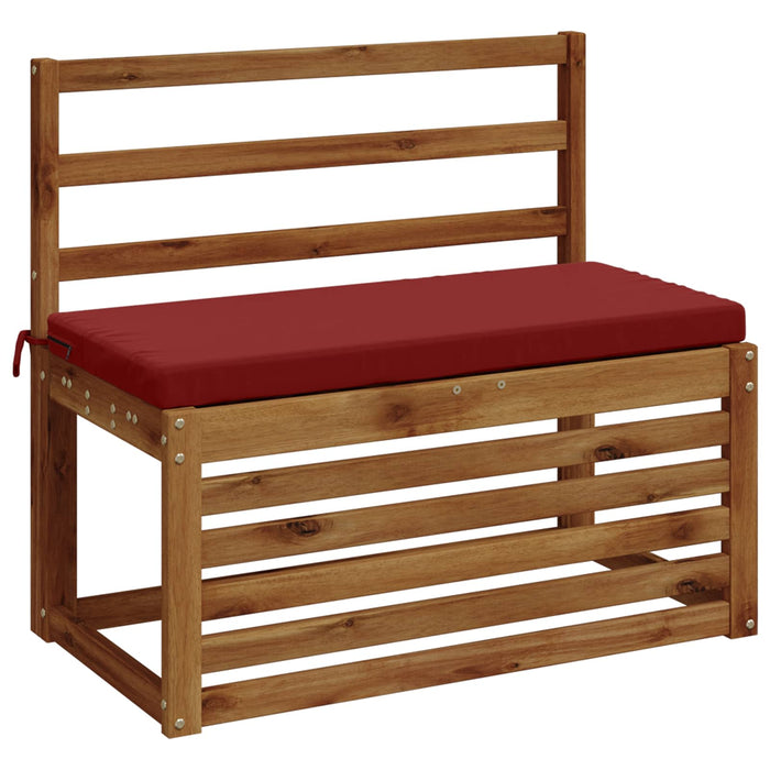 Perna pentru bancă SOEST 100% Polyester Roșu Vin 60 x 40 x 5 cm WALTI