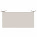 Perna pentru bancă SOEST 100% Polyester Alb 80 x 40 x 5 cm - WALTI WALTI