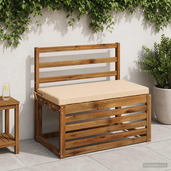 Perna pentru bancă SOEST 100% Polyester Crem 80 x 40 x 5 cm WALTI