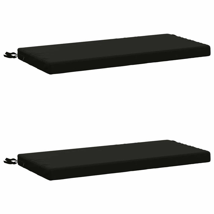 Perne pentru bancă 2 bucăți SOEST 2 buc. 100% Polyester Negru WALTI