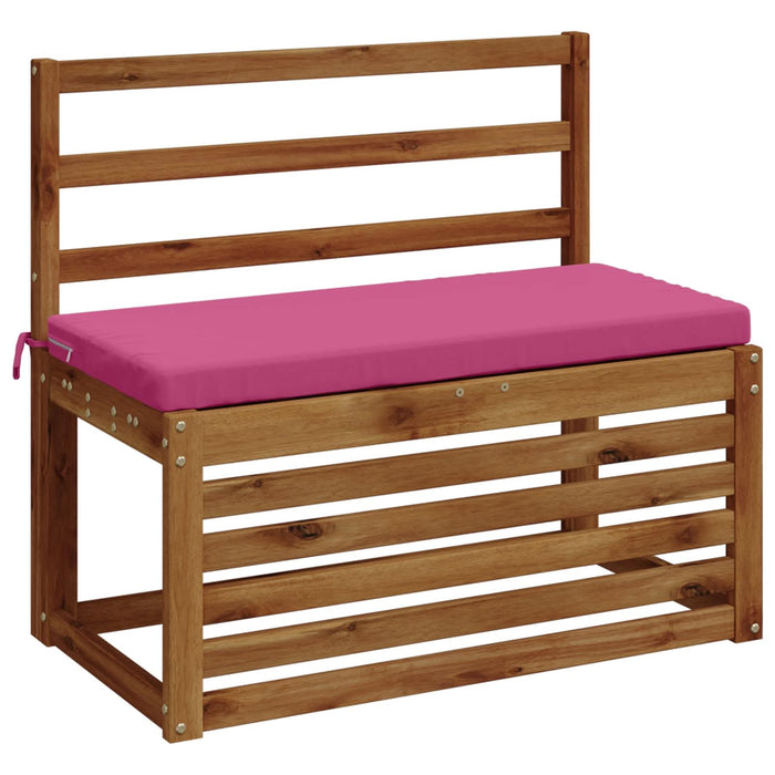 Perna pentru bancă SOEST 100% Polyester Roz 80 x 40 x 5 cm WALTI
