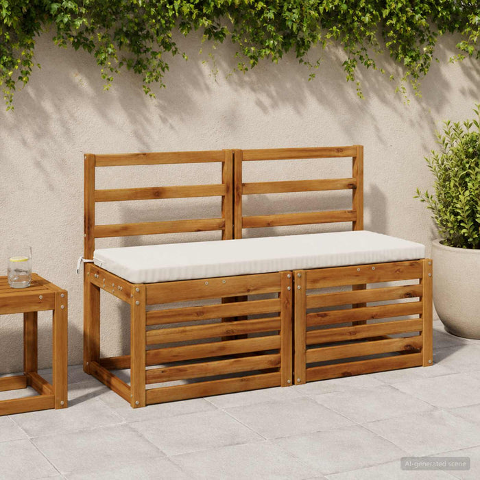 Perna pentru bancă SOEST 100% Polyester Alb 110 x 40 x 5 cm WALTI