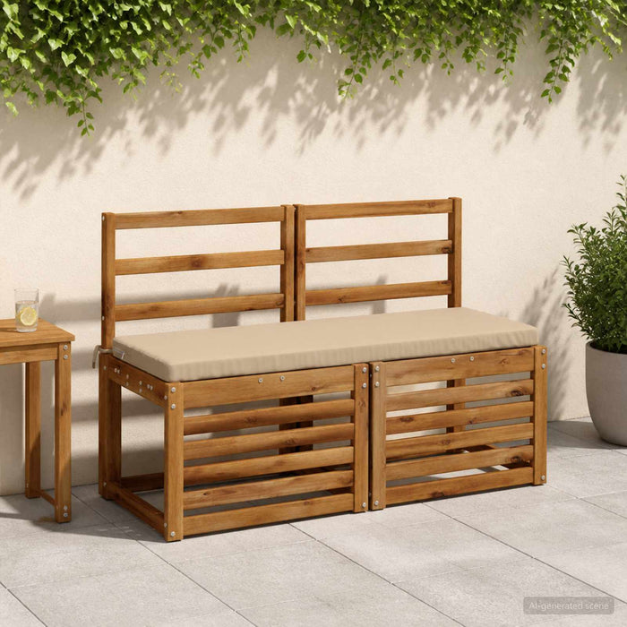 Perna pentru bancă SOEST 100% Polyester Nisipiu 120 x 40 x 5 cm WALTI