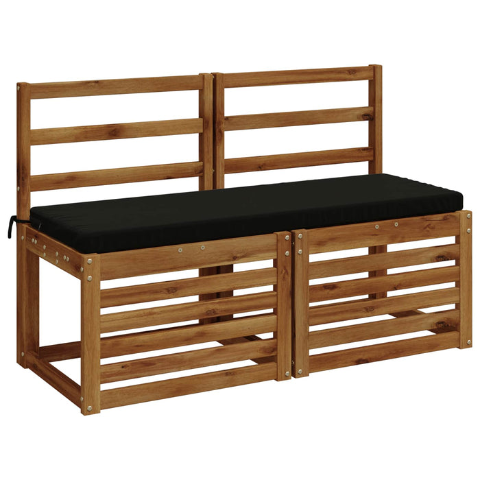 Perna pentru bancă SOEST 100% Polyester Negru 100 x 40 x 5 cm WALTI