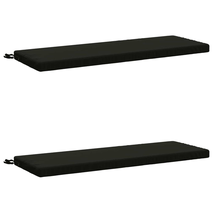 Perne pentru bancă 2 bucăți SOEST 2 buc. 100% Polyester Negru WALTI