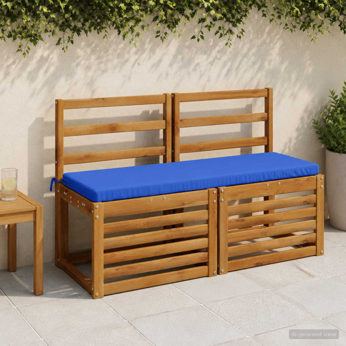 Perna pentru bancă SOEST 100% Polyester Albastru regal WALTI
