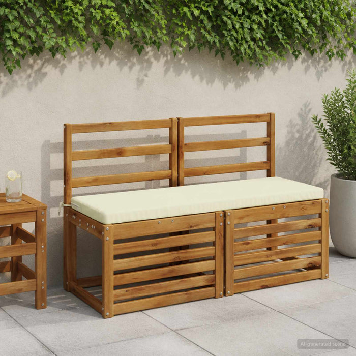 Perna pentru bancă SOEST 100% Polyester Crem 110 x 40 x 5 cm WALTI