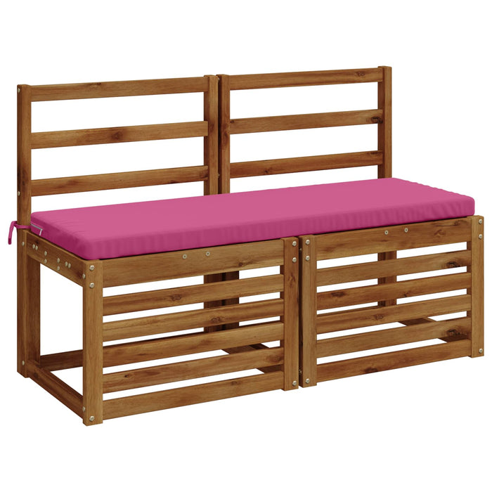 Perne pentru bancă 2 bucăți SOEST 2 buc. 100% Polyester Roz WALTI