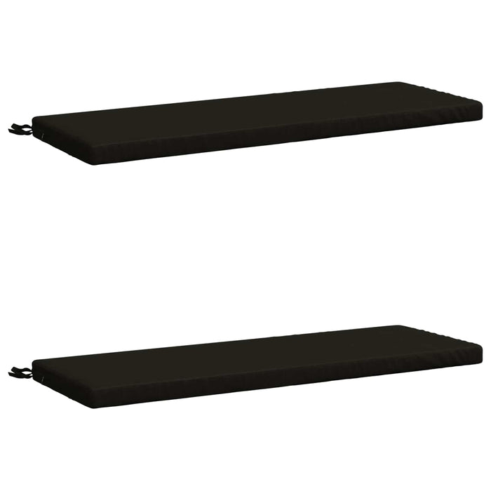 Perne pentru bancă 2 bucăți SOEST 2 buc. 100% Polyester Negru WALTI