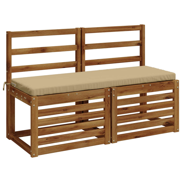 Perna pentru bancă SOEST 100% Polyester Bej 110 x 40 x 5 cm WALTI
