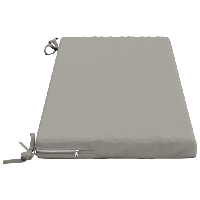 Perna pentru bancă SOEST 100% Polyester Gri 110 x 40 x 5 cm WALTI