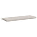 Perna pentru bancă SOEST 100% Polyester Alb 120 x 40 x 5 cm - WALTI WALTI