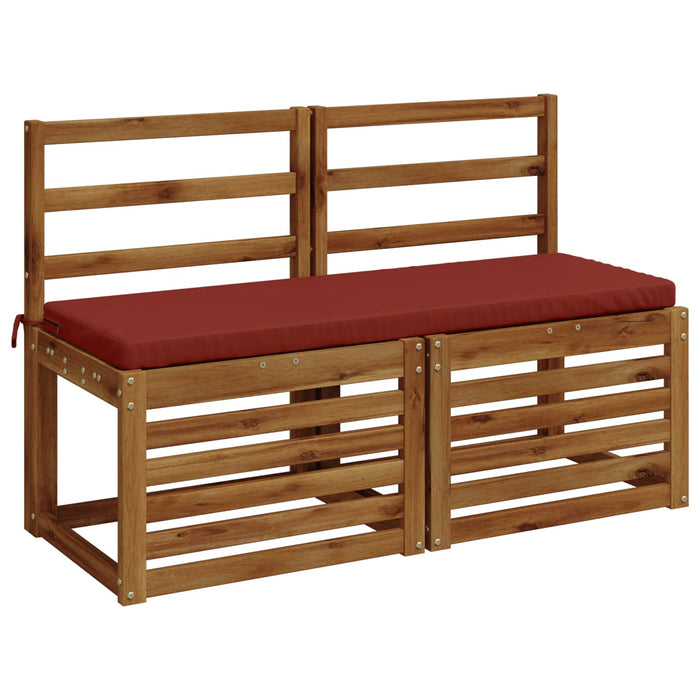 Perna pentru bancă SOEST 100% Polyester Roșu 120 x 40 x 5 cm WALTI