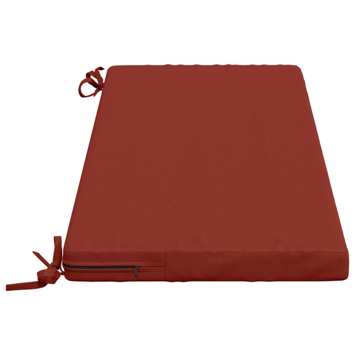 Perna pentru bancă SOEST 100% Polyester Roșu 120 x 40 x 5 cm WALTI
