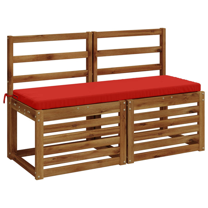 Perna pentru bancă SOEST 100% Polyester Roșu 120 x 40 x 5 cm WALTI