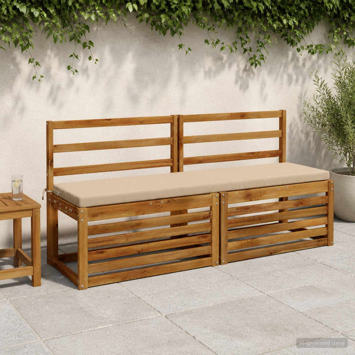 Perna pentru bancă SOEST 100% Polyester Nisipiu 160 x 40 x 5 cm WALTI