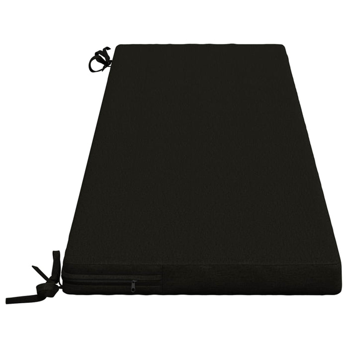 Perna pentru bancă SOEST 100% Polyester Negru 140 x 40 x 5 cm WALTI