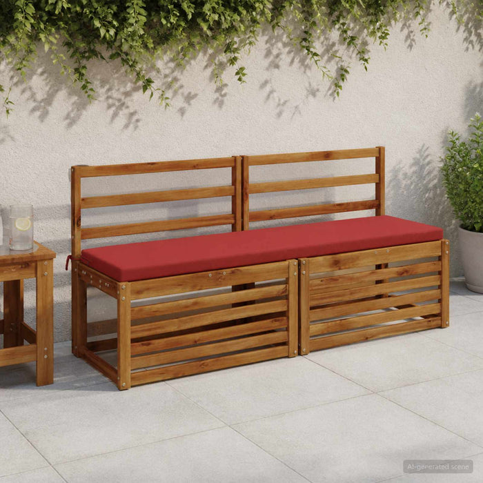 Perna pentru bancă SOEST 100% Polyester Roșu 160 x 40 x 5 cm WALTI