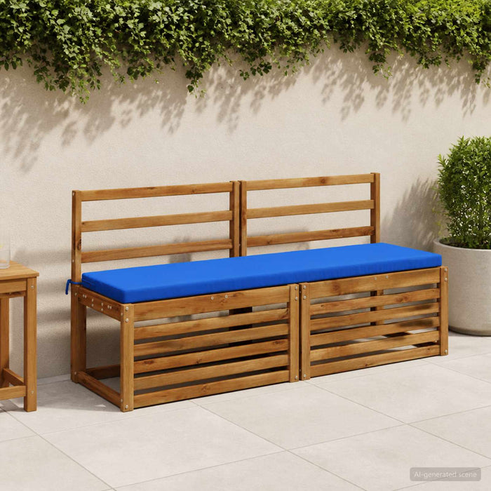 Perna pentru bancă SOEST 100% Polyester Albastru regal WALTI