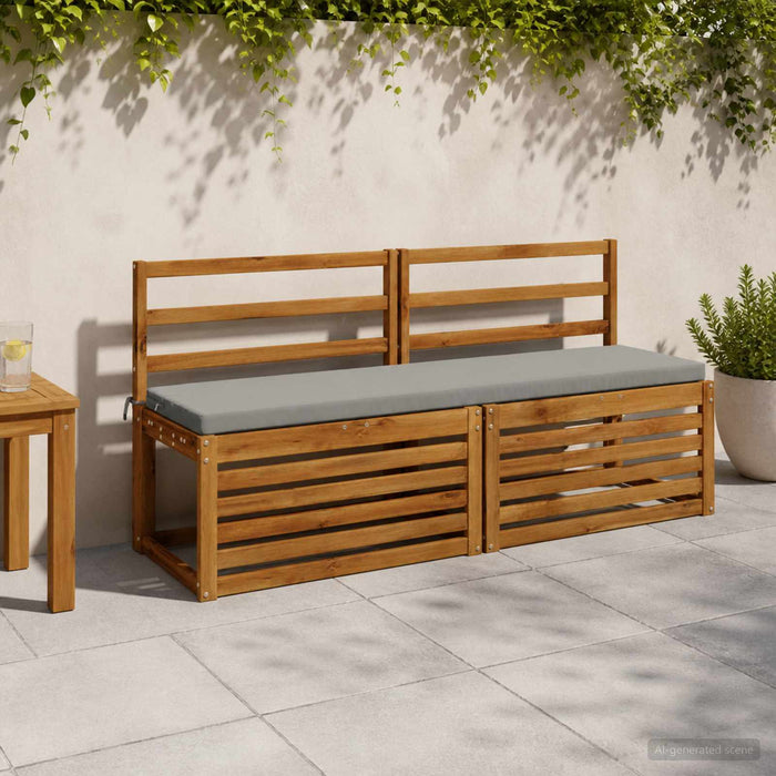 Perna pentru bancă SOEST 100% Polyester Gri 140 x 40 x 5 cm WALTI