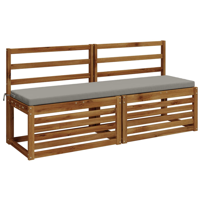 Perna pentru bancă SOEST 100% Polyester Gri 140 x 40 x 5 cm WALTI