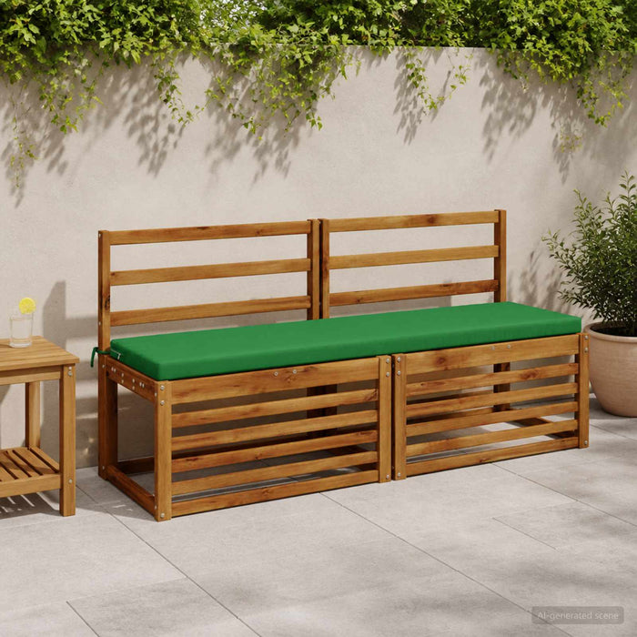 Perna pentru bancă SOEST 100% Polyester Verde 140 x 40 x 5 cm WALTI