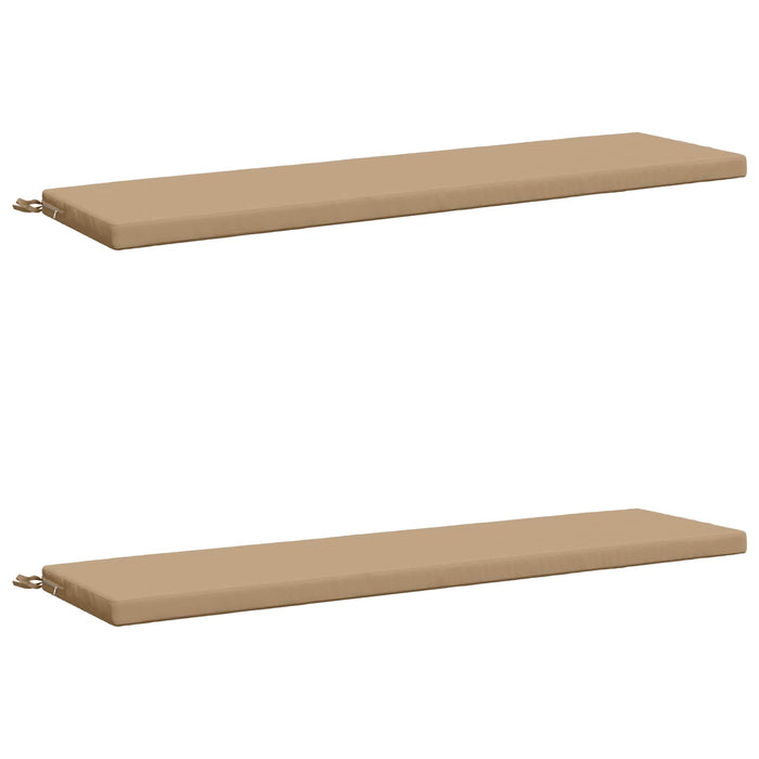 Perne pentru bancă 2 bucăți SOEST 2 buc. 100% Polyester Nisipiu WALTI