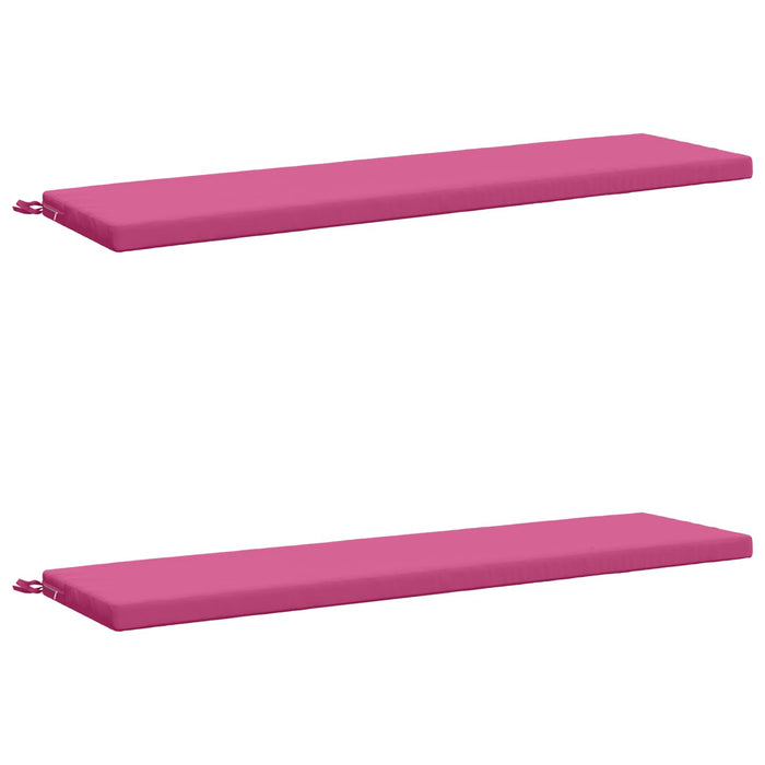 Perne pentru bancă 2 bucăți SOEST 2 buc. 100% Polyester Roz WALTI