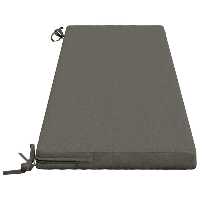 Perna pentru bancă SOEST 100% Polyester Gri 160 x 40 x 5 cm WALTI