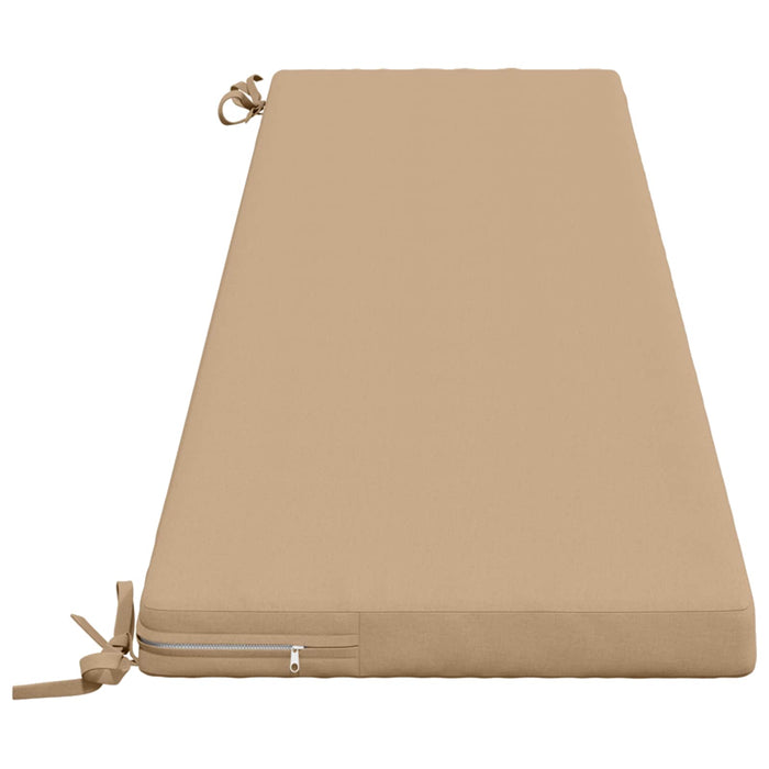 Perna pentru bancă SOEST 100% Polyester Nisipiu 170 x 40 x 5 cm WALTI