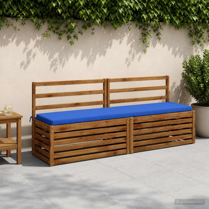Perna pentru bancă SOEST 100% Polyester Albastru regal WALTI