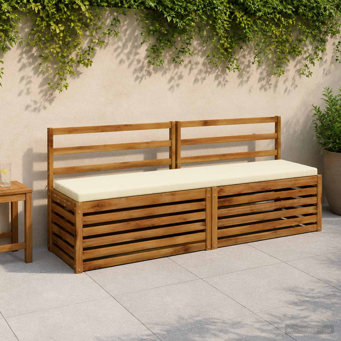 Perna pentru bancă SOEST 100% Polyester Crem 170 x 40 x 5 cm WALTI
