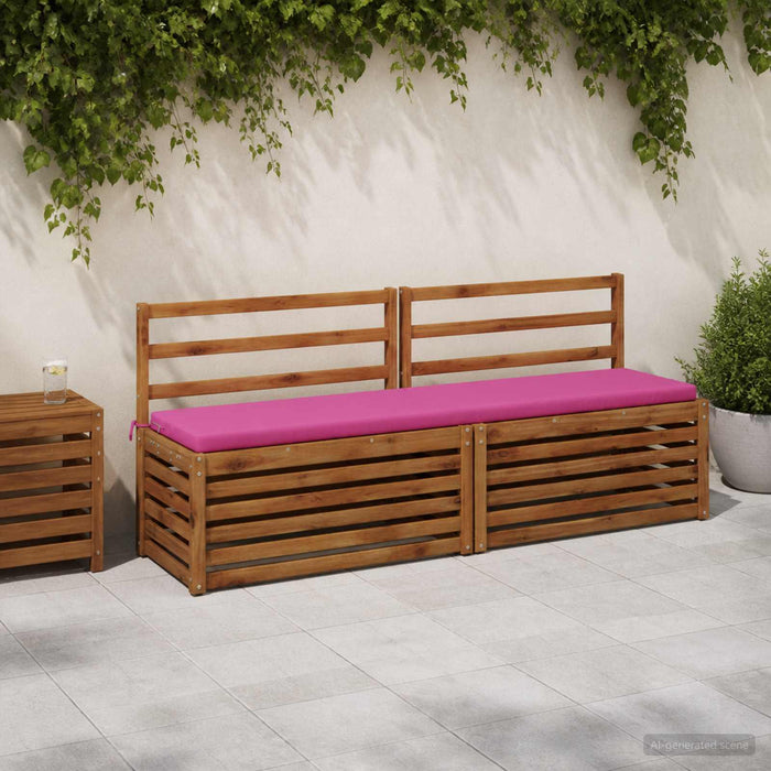 Perna pentru bancă SOEST 100% Polyester Roz 180 x 40 x 5 cm WALTI