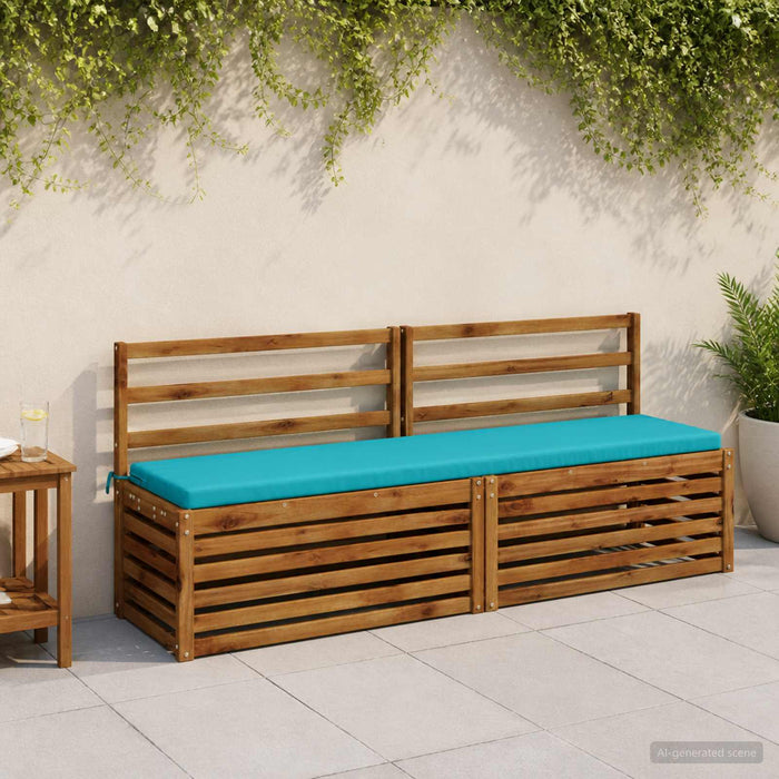 Perna pentru bancă SOEST 100% Polyester Turcoaz 170 x 40 x 5 cm WALTI