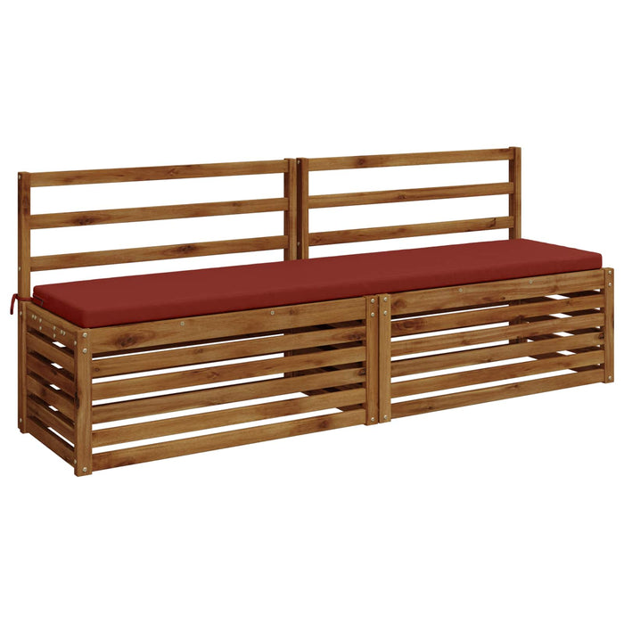 Perna pentru bancă SOEST 100% Polyester Roșu 180 x 40 x 5 cm WALTI