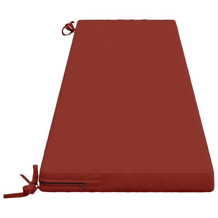 Perna pentru bancă SOEST 100% Polyester Roșu 180 x 40 x 5 cm WALTI