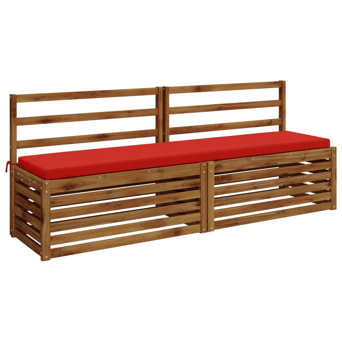 Perna pentru bancă SOEST 100% Polyester Roșu 180 x 40 x 5 cm WALTI