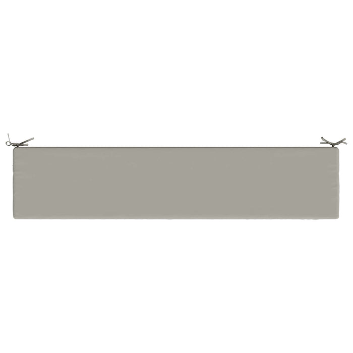 Perna pentru bancă SOEST 100% Polyester Gri 200 x 40 x 5 cm WALTI