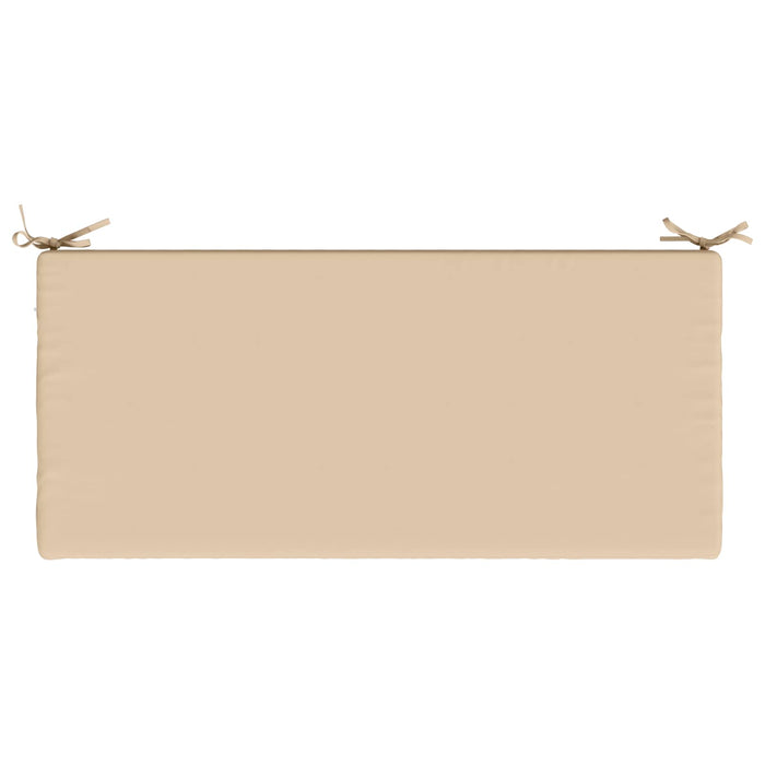Perna pentru bancă SOEST 100% Polyester Crem 110 x 50 x 5 cm WALTI