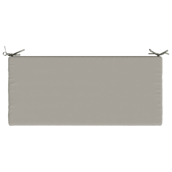 Perna pentru bancă SOEST 100% Polyester Gri 110 x 50 x 5 cm WALTI