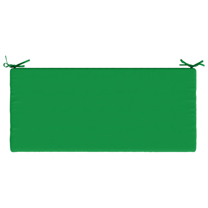 Perna pentru bancă SOEST 100% Polyester Verde 110 x 50 x 5 cm WALTI