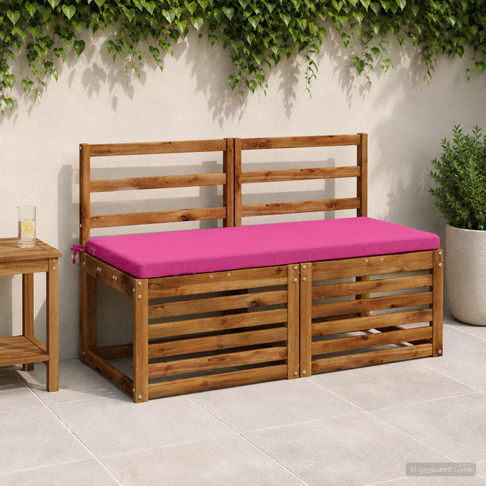 Perna pentru bancă SOEST 100% Polyester Roz 120 x 50 x 5 cm WALTI