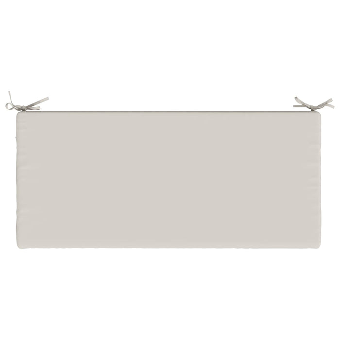 Perna pentru bancă SOEST 100% Polyester Alb 120 x 50 x 5 cm WALTI