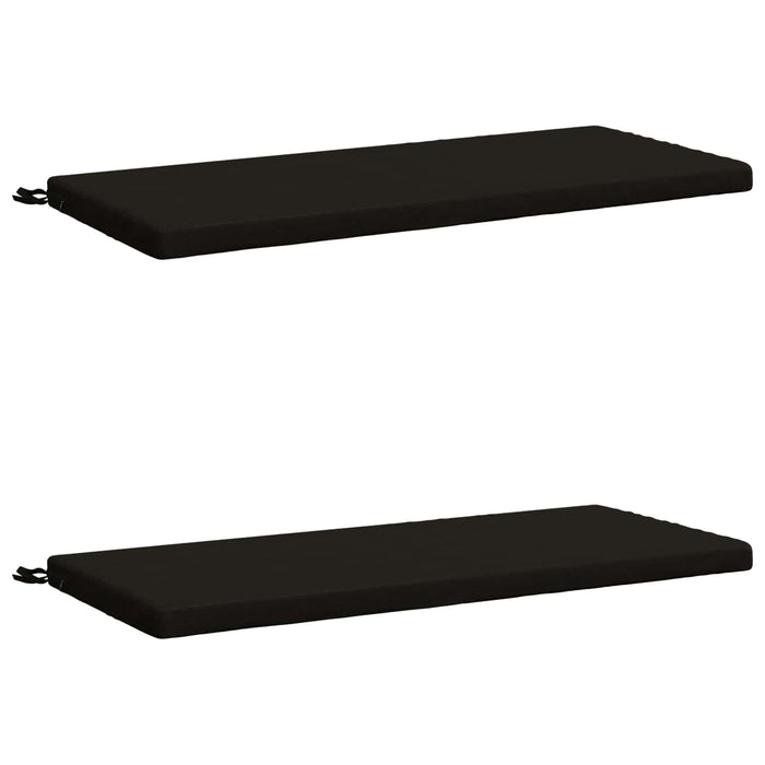 Perne pentru bancă 2 bucăți SOEST 2 buc. 100% Polyester Negru WALTI