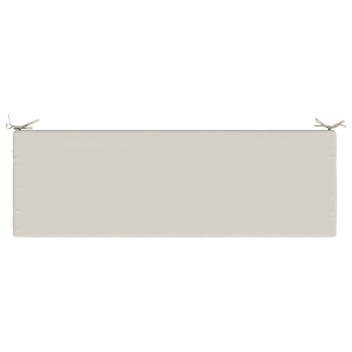 Perna pentru bancă SOEST 100% Polyester Alb 140 x 50 x 5 cm WALTI