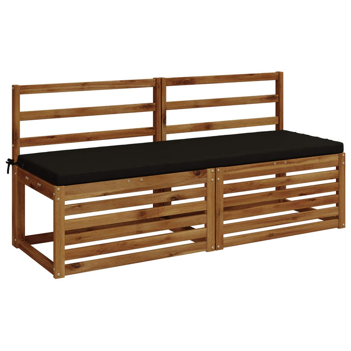 Perna pentru bancă SOEST 100% Polyester Negru 140 x 50 x 5 cm WALTI