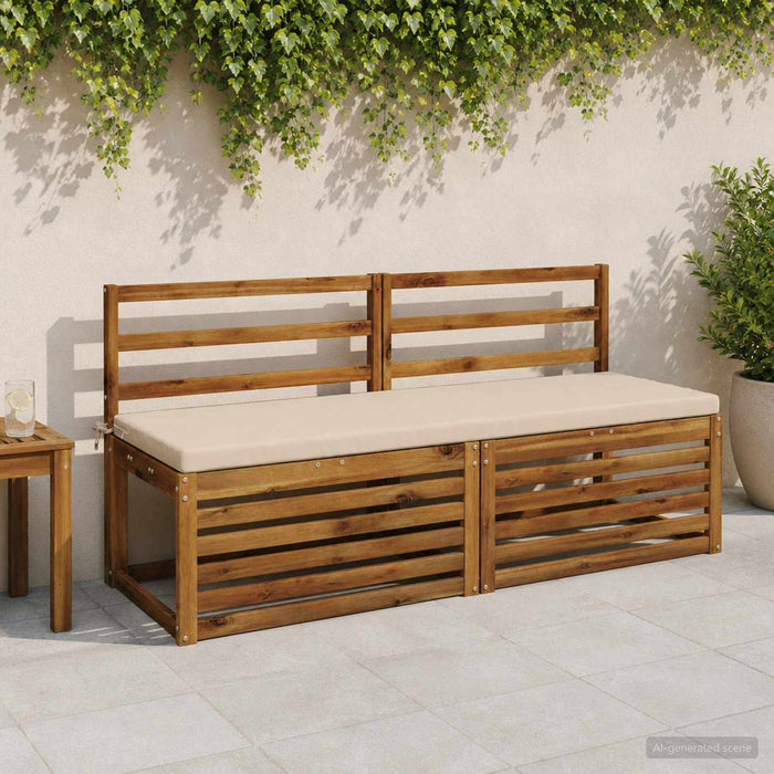 Perna pentru bancă SOEST 100% Polyester Crem 140 x 50 x 5 cm WALTI