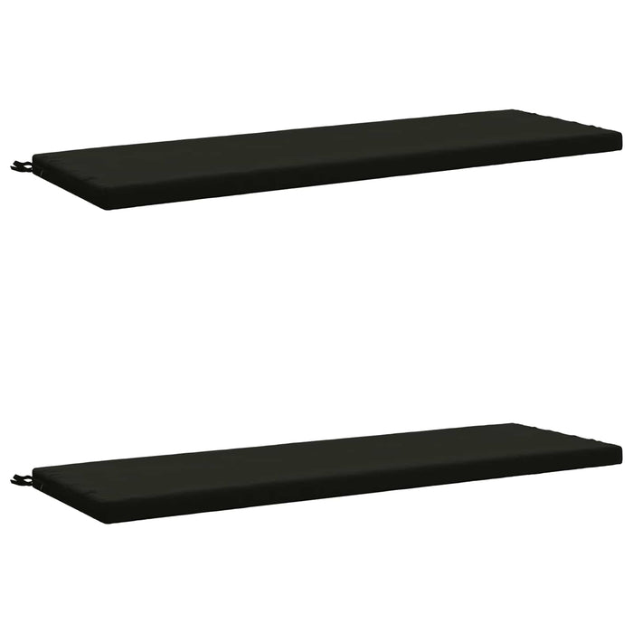 Perne pentru bancă 2 bucăți SOEST 2 buc. 100% Polyester Negru WALTI