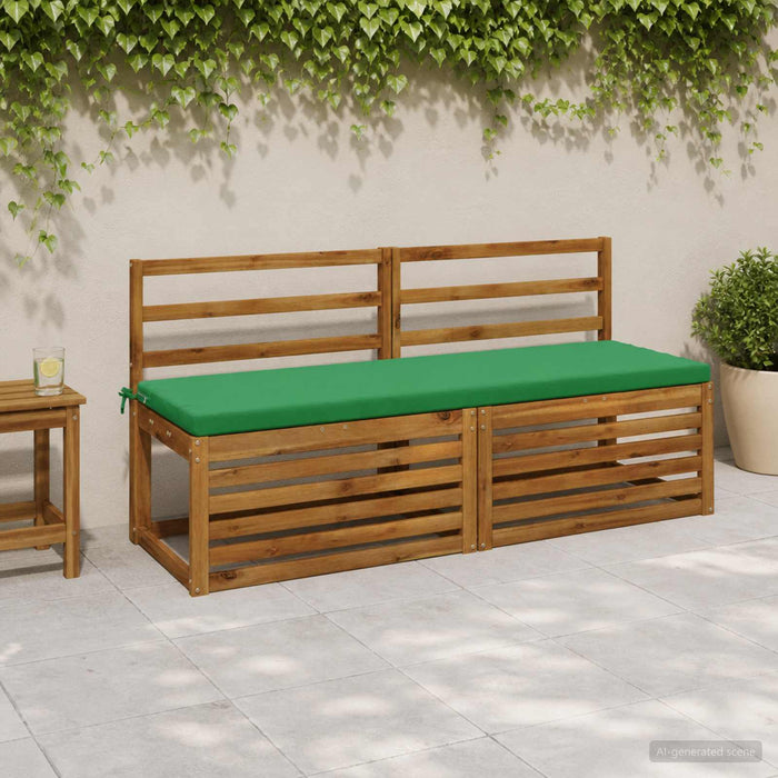 Perne pentru bancă 2 bucăți SOEST 2 buc. 100% Polyester Verde WALTI